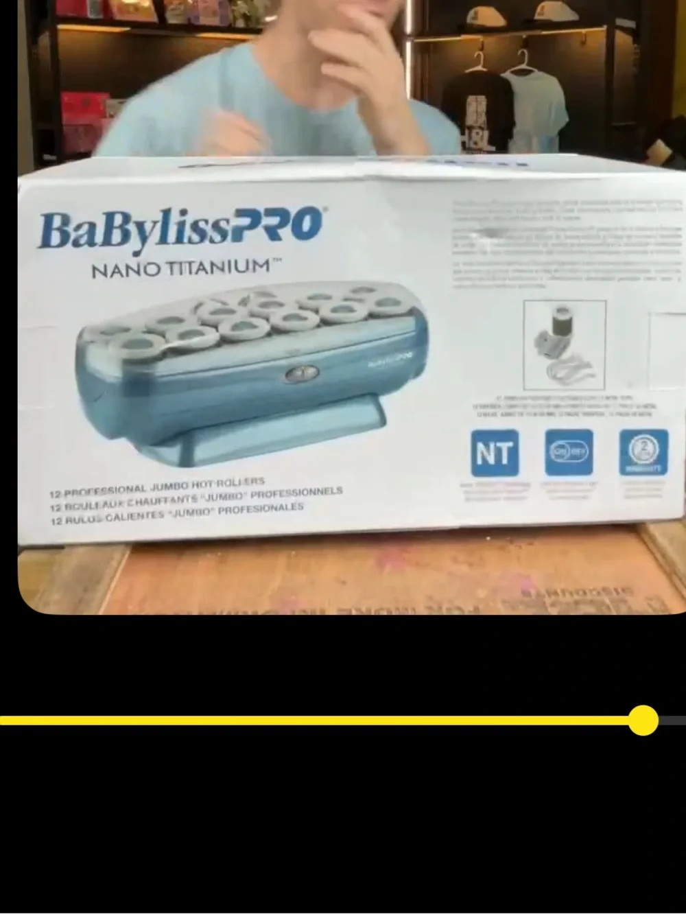 BaByliss Nano Titanium Jumbo Roller Hairsetter